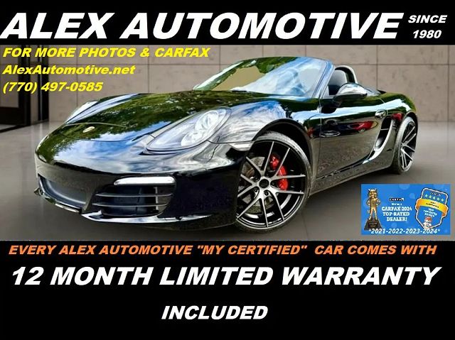 2015 Porsche Boxster S