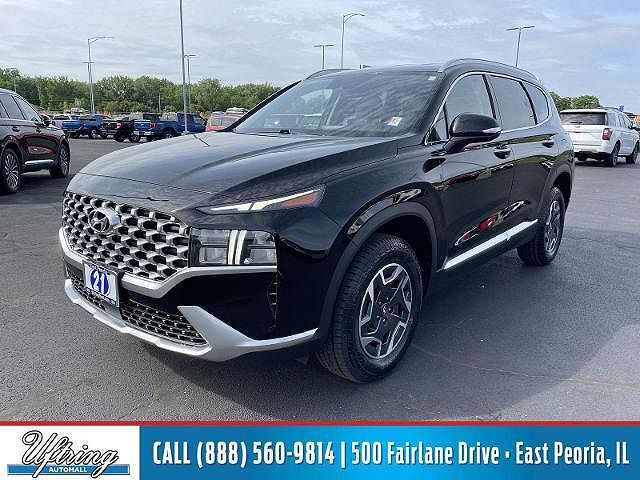 2021 Hyundai Santa Fe Hybrid Blue HEV