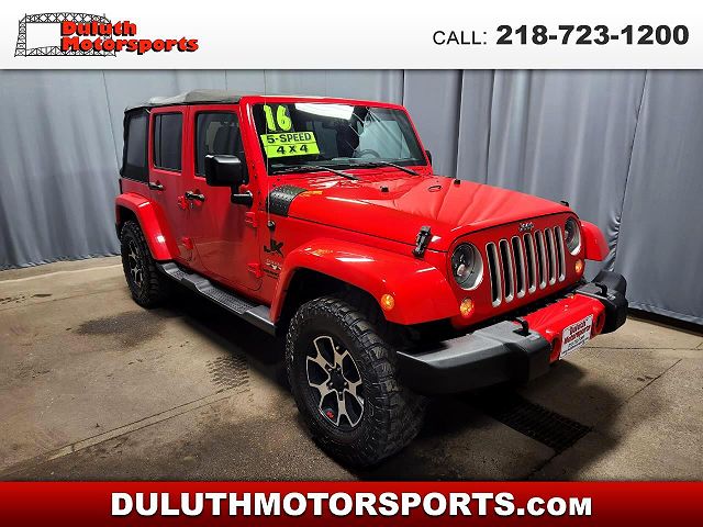2016 Jeep Wrangler Unlimited Sahara