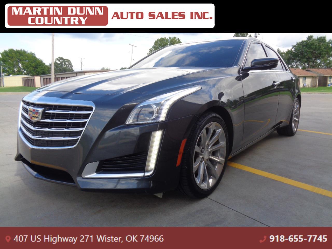 2017 Cadillac CTS Wister OK