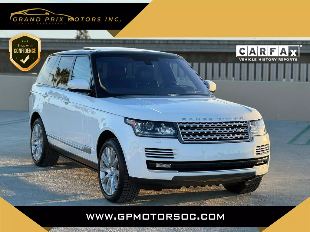 2016 Land Rover Range Rover Lake Forest CA