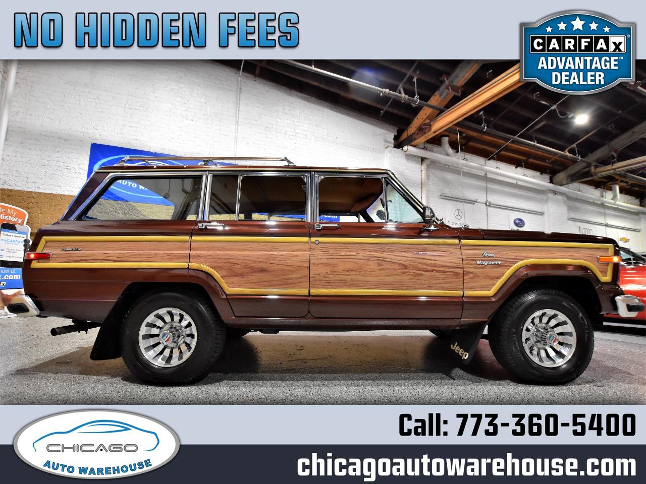 1984 Jeep Grand Wagoneer Chicago IL