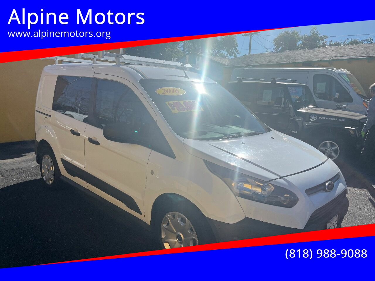 2016 Ford Transit Connect Van Nuys CA