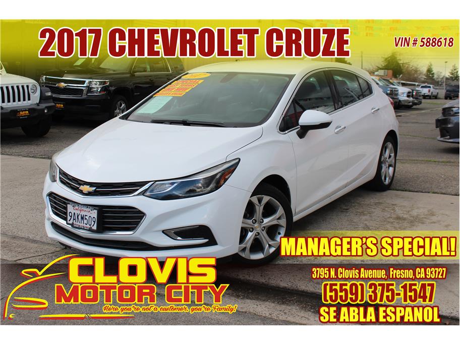 2017 Chevrolet Cruze Fresno CA