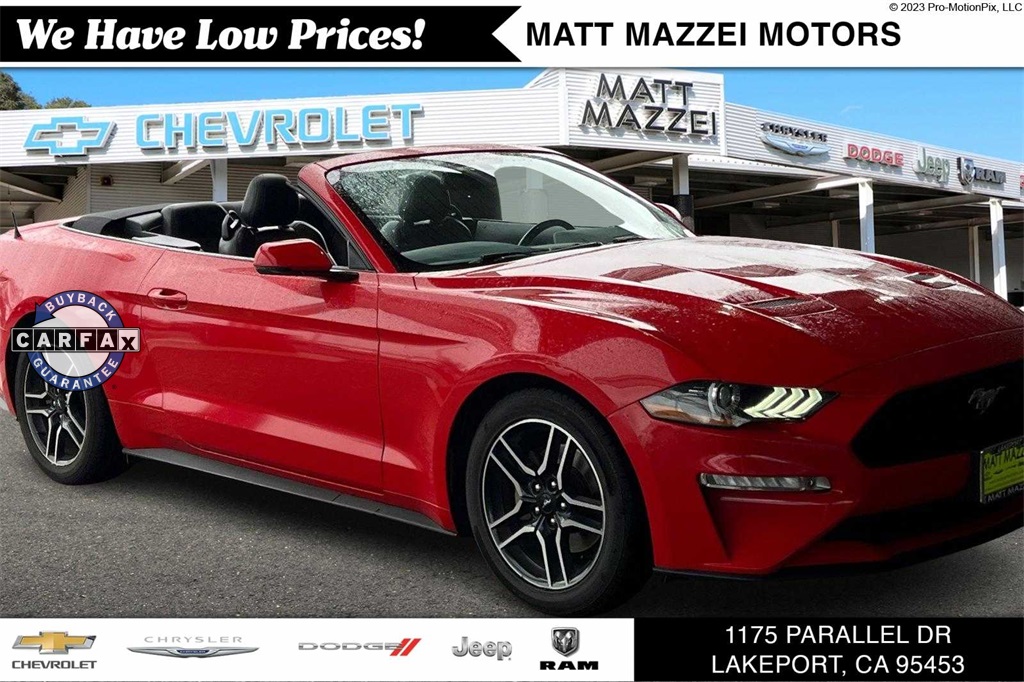 2020 Ford Mustang Lakeport CA
